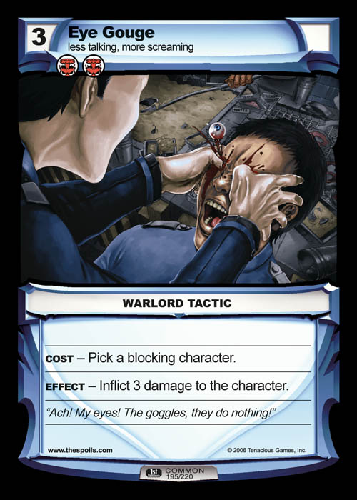 Eye Gouge